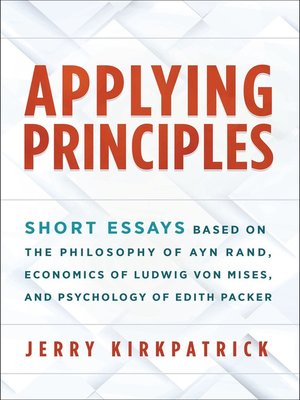 cover image of Applying Principles
